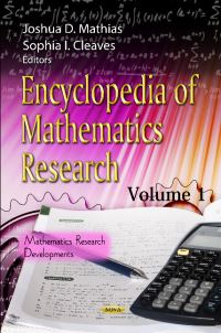 Book Cover for Encyclopedia of Mathematics Research by Joshua D Mathias, Sophia I Cleaves