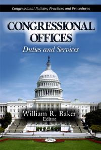 Book Cover for Congressional Offices by WIlliam R Baker