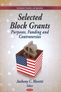 Book Cover for Selected Block Grants by Anthony C Moretti
