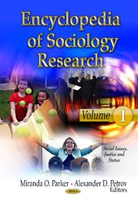 Book Cover for Encyclopedia of Sociology Research by Miranda O Parker, Alexander D Petrov