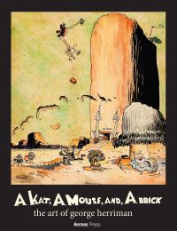 Book Cover for A Kat, A Mouse, and a Brick by Daniel Herman