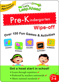 Book Cover for Let's Leap Ahead Pre-K Wipe-Off by Alex A Lluch