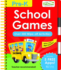 Book Cover for Let's Leap Ahead Pre-K School Games by Alex A Lluch