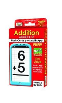 Book Cover for Addition 0-12 Flash Cards by Alex A Lluch