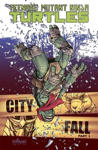 Book Cover for City Fall. Part 1 by Kevin B Eastman, Bobby Curnow, Tom Waltz