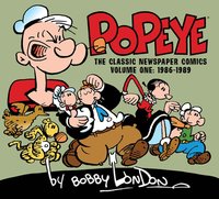 Book Cover for Popeye. Volume One 1986-1989 by Bobby London