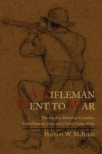 Book Cover for A Rifleman Went to War by Alfred Adler