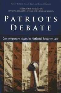 Book Cover for Patriots Debate by American Bar Association