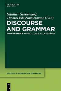 Book Cover for Discourse and Grammar by Günther Grewendorf, Thomas Ede Zimmermann