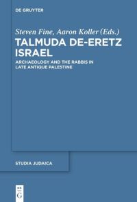 Book Cover for Talmuda De-Eretz Israel by Steven Fine, Aaron J Koller