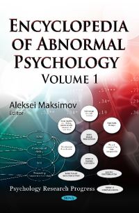 Book Cover for Encyclopedia of Abnormal Psychology by Aleksei Maksimov