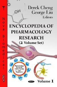 Book Cover for Encyclopedia of Pharmacology Research by Derek Cheng, George Liu