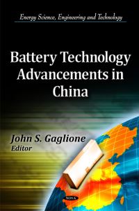 Book Cover for Battery Technology Advancements in China by John S Gaglione