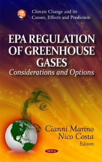 Book Cover for EPA Regulation of Greenhouse Gases by Cianni Marino, Nico Costa