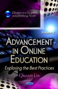 Book Cover for Advancement in Online Education Volume 2 by Qiuyun Lin
