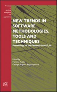 Book Cover for New Trends in Software Methodologies, Tools and Techniques by JURIX Conference