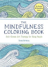Book Cover for The Mindfulness Coloring Book by Emma Farrarons