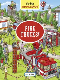 Book Cover for Fire Trucks! by Max Walther