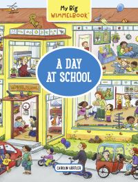Book Cover for A Day at School by Carolin Görtler