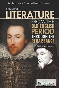 Book Cover for English Literature from the Old English Period Through the Renaissance by J E Luebering
