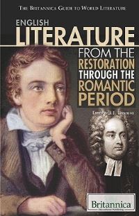 Book Cover for English Literature from the Restoration Through the Romantic Period by J E Luebering