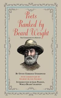 Book Cover for Poets Ranked by Beard Weight by Upton Uxbridge Underwood