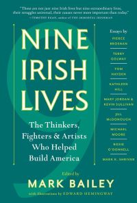 Book Cover for Nine Irish Lives by Mark Bailey, Edward Hemingway