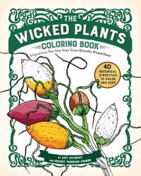 Book Cover for The Wicked Plants Coloring Book by Amy Stewart