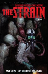 Book Cover for The Strain by David Lapham, Guillermo del Toro, Chuck Hogan