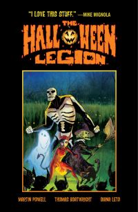 Book Cover for The Halloween Legion by Martin Powell