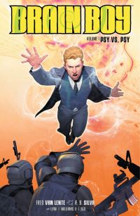 Book Cover for Brain Boy. Volume 1 Psy Vs. Psy by Fred Van Lente
