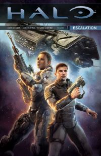 Book Cover for Halo by Chris Schlerf, Brian Reed, Duffy Boudreau, Sergio Ariño, Ricardo Sánchez, Douglas Franchin, Ian Richardson, Netho Diaz