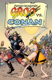 Book Cover for Groo Vs. Conan by Mark Evanier, Sergio Aragonés