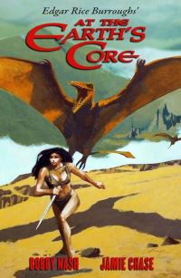 Book Cover for Edgar Rice Burroughs' At the Earth's Core by Bobby Nash, Edgar Rice Burroughs