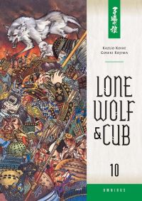 Book Cover for Lone Wolf and Cub Omnibus. Volume 10 by Kazuo Koike