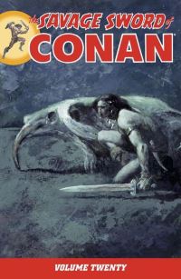 Book Cover for The Savage Sword of Conan. Volume 20 by Robert E Howard