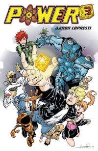 Book Cover for Power Cubed by Aaron Lopresti