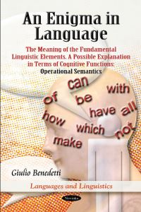 Book Cover for An Enigma in Language by Giulio Benedetti