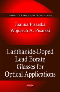 Book Cover for Lanthanide-Doped Lead Borate Glasses for Optical Applications by Joanna Pisarska, Wojciech A Pisarski