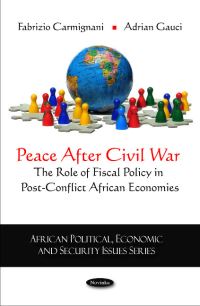 Book Cover for Peace After Civil War by Fabrizio Carmignani, Adrian Gauci