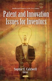 Book Cover for Patent & Innovation Issues for Inventors by Sophie E Caldwell