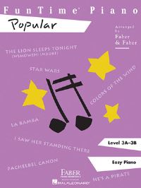 Book Cover for Funtime Piano Popular - Level 3A-3B by Nancy Faber, Randall Faber