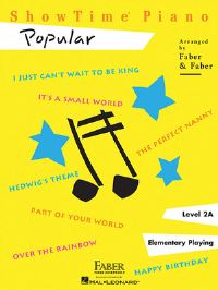 Book Cover for Showtime Piano Popular - Level 2A by Nancy Faber, Randall Faber