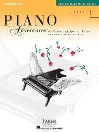 Book Cover for Piano Adventures - Performance Book - Level 4 by Nancy Faber, Randall Faber