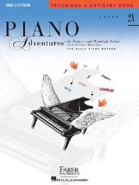 Book Cover for Piano Adventures - Technique & Artistry Book - Level 2A by Nancy Faber, Randall Faber
