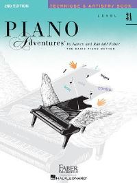 Book Cover for Piano Adventures - Technique & Artistry Book - Level 3A by Nancy Faber, Randall Faber