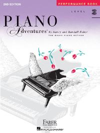 Book Cover for Piano Adventures - Performance Book - Level 3B by Nancy Faber, Randall Faber
