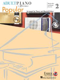 Book Cover for Adult Piano Adventures Popular Book 2 by Nancy Faber, Randall Faber