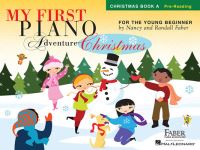 Book Cover for My First Piano Adventure - Christmas (Book A - Pre-Reading) by Nancy Faber, Randall Faber