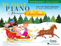 Book Cover for My First Piano Adventure Christmas - Book B by Nancy Faber, Randall Faber